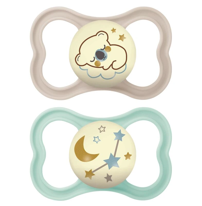 MAM Air Night 6+ months dudlík Unisex 2 ks