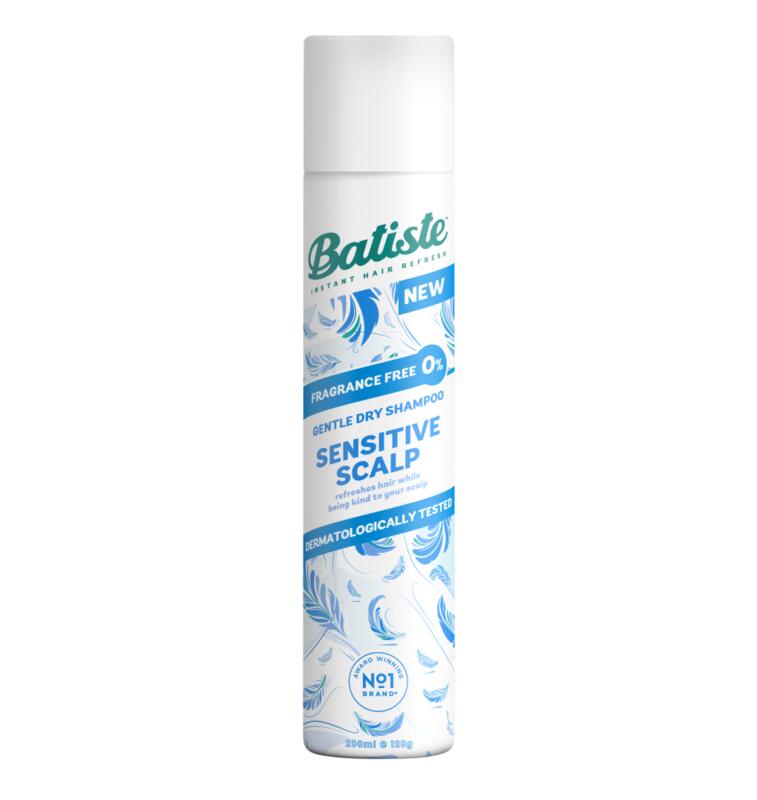 Levně BATISTE Sensitive Zero Fragrance, 200 ml