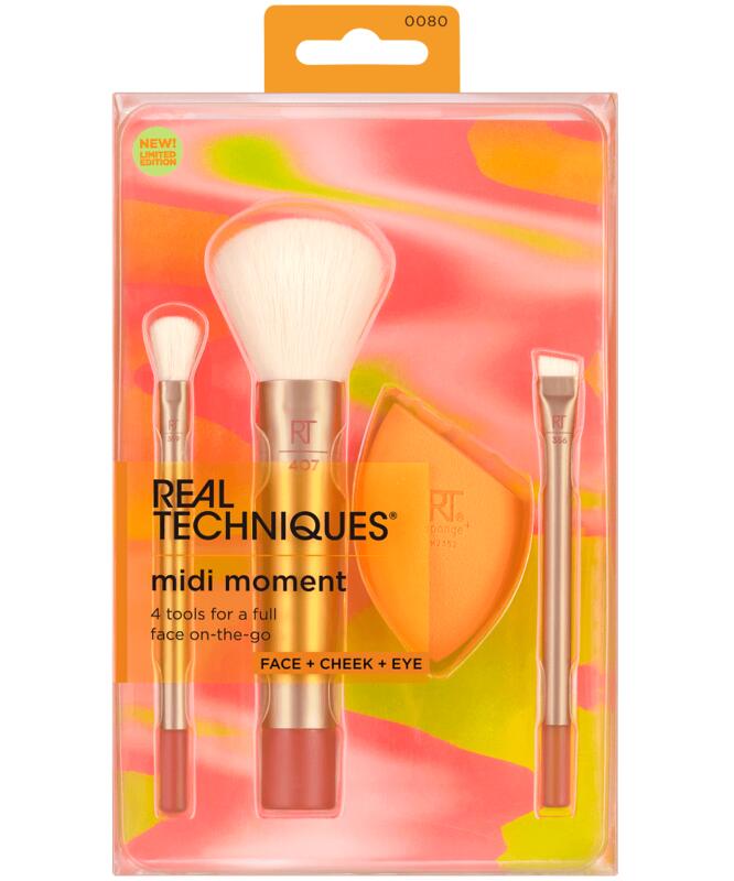 Real Techniques Orange Crush cestovní sada