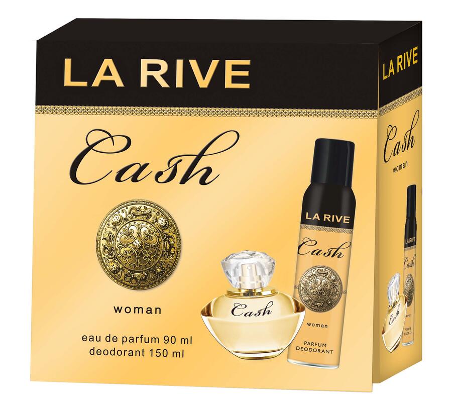 LA RIVE Cash Woman, set edp 90ml  edp 30ml