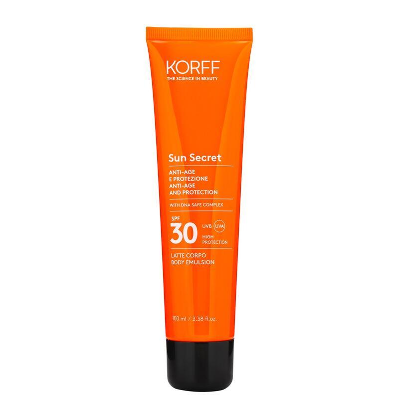 KORFF SUN SECRET BODY LOTION SPF 30 100ML