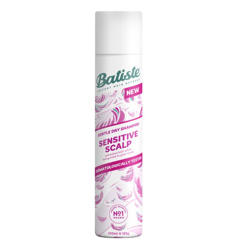 Batiste Sensitive suchý šampon pro citlivou pokožku hlavy 200 ml