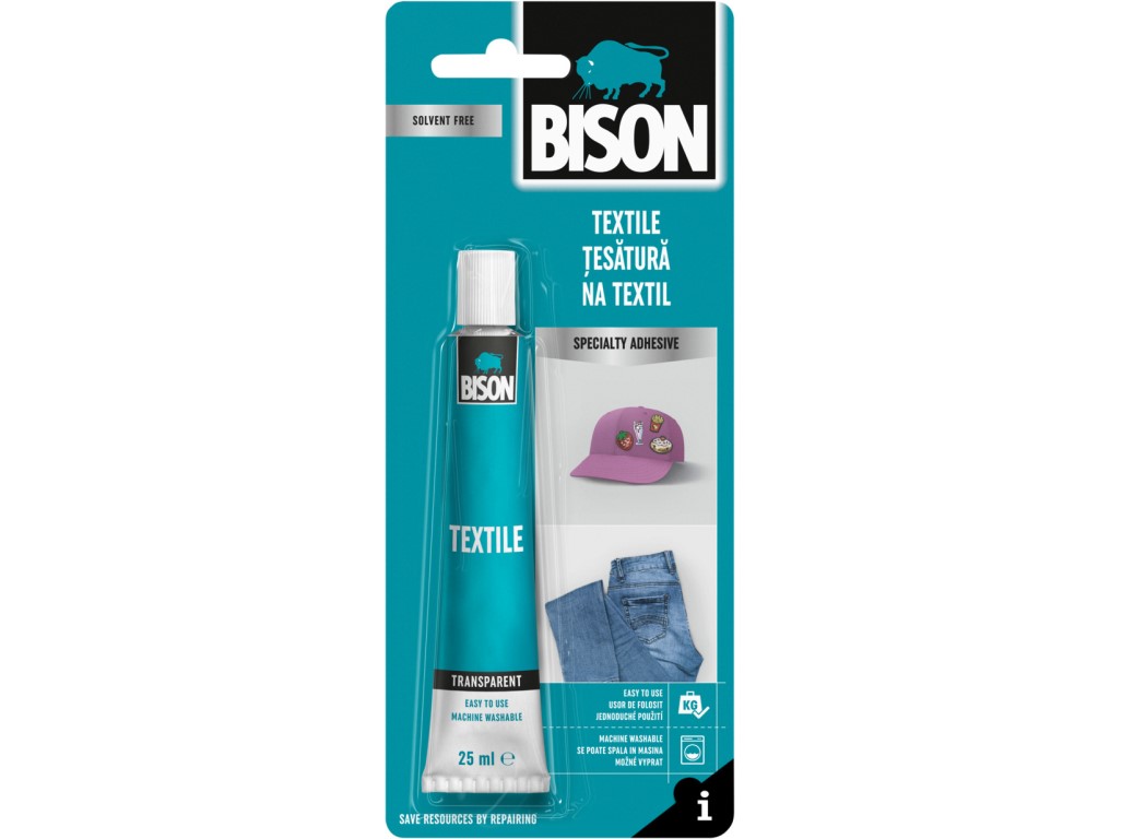 BISON lepidlo na textil TEXTILE 25 ml