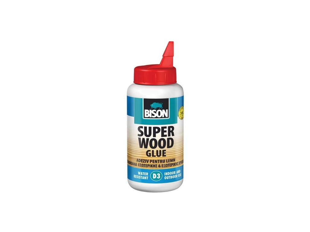 BISON Lepidlo na dřevo SUPER WOOD, 750 g