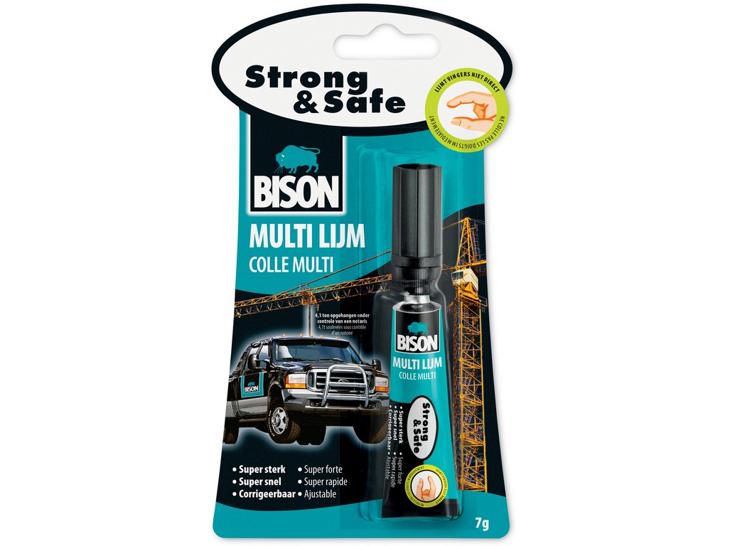 BISON Lepidlo Strong & Safe, 7 ml/g