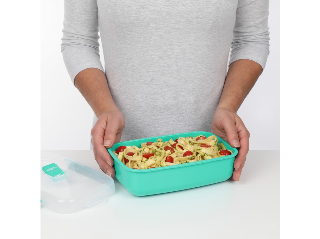 Sistema Krabička na ohřev jídla Microwave Rectangle 1,25 l, mix barev