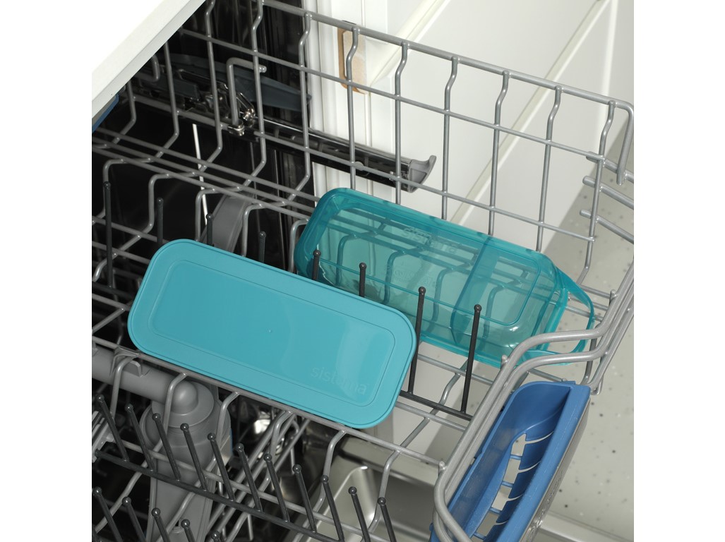 Sistema Dělený svačinový box Ocean Bound 445 ml, mix barev