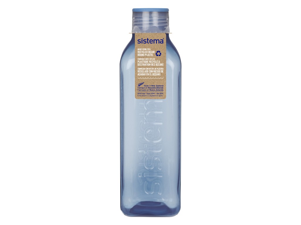 Sistema OBP Hydrate Square láhev šroubovací 1 l, modrá