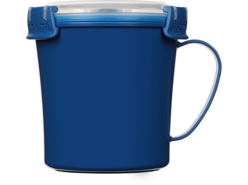 Sistema Hrnek na polévku Microwave Soup Mug 656 ml, modrá