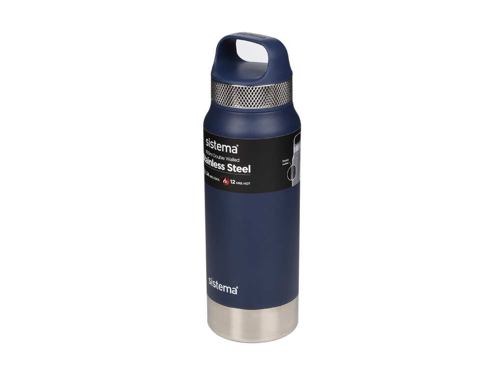 Sistema Nerezová termoska Hydrate Stainless Steel 650 ml, modrá