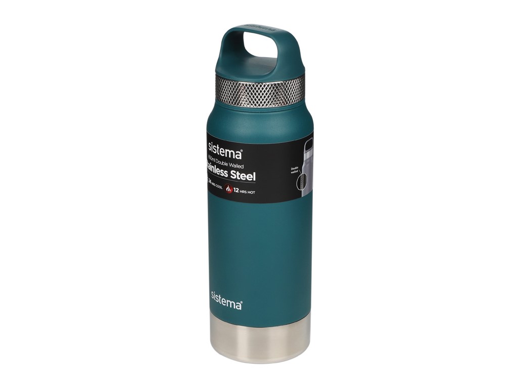 Sistema Nerezová termoska Hydrate Stainless Steel 650 ml, zelená