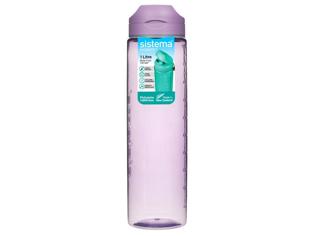 Sistema Tritanová láhev Hydrate Flip Top 1 l, fialová