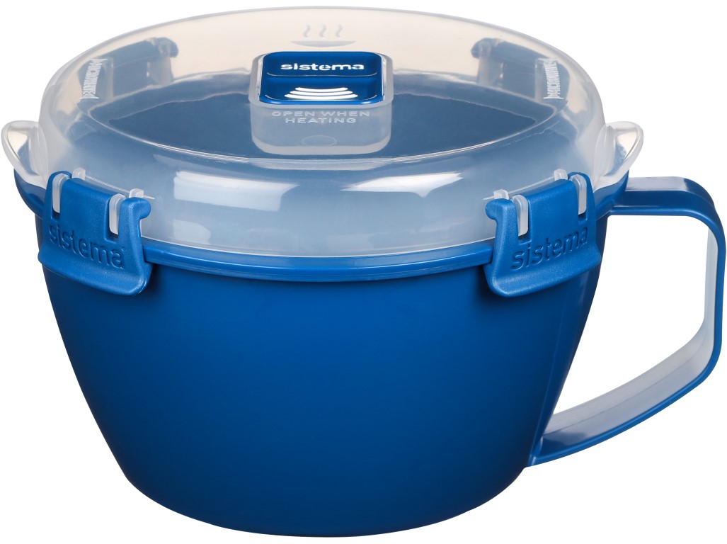 Sistema Dóza na nudle a hranolky Microwave Noodle 940 ml, modrá