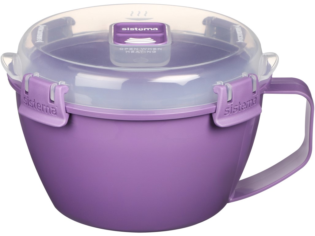 Sistema Dóza na nudle a hranolky Microwave Noodle 940 ml, fialová