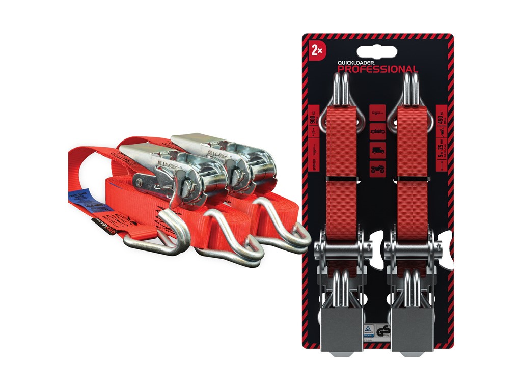 QUICKLOADER® Professional
900 kg • 5 m x 25 mm • 2-pack