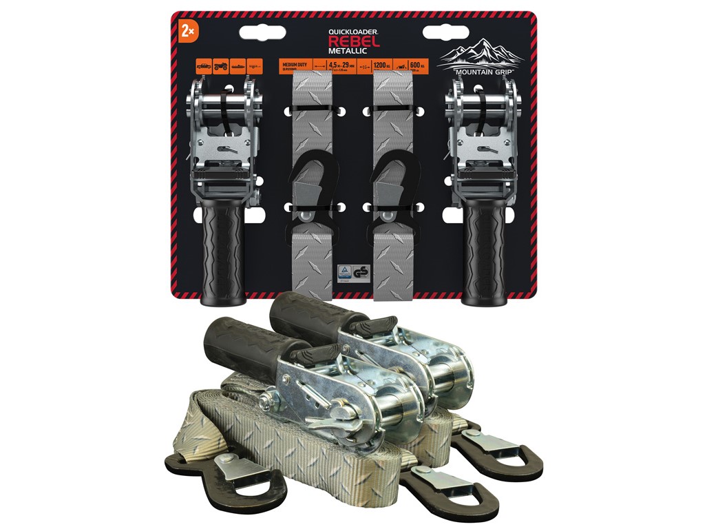 QUICKLOADER® Rebel
1200 kg • 4,5 m x 29 mm • 2-pack