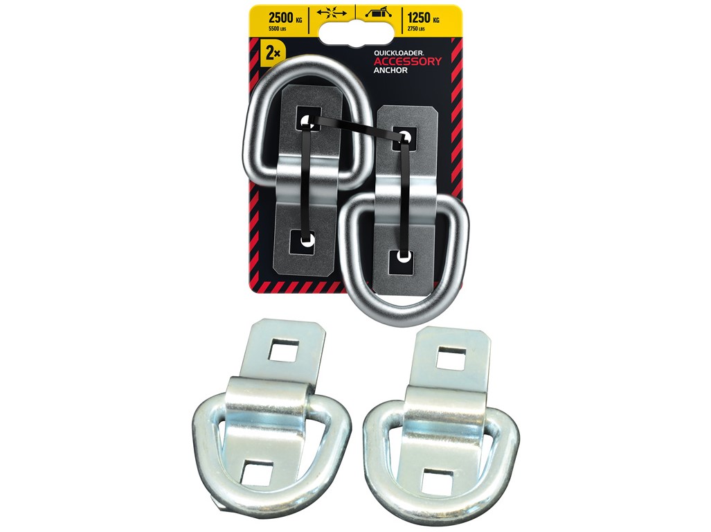 QUICKLOADER® Anchor
2500 kg • 2-pack