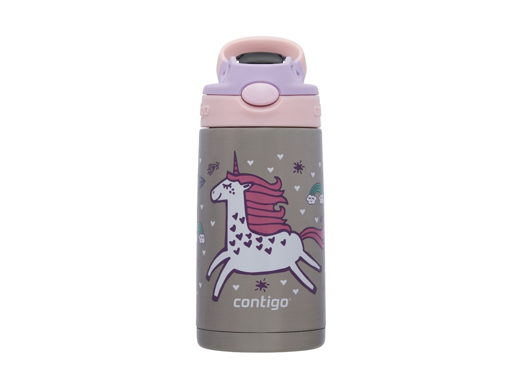 Contigo Dětská Termolahev Easy Clean 380 ml, Strawberry Unicorn