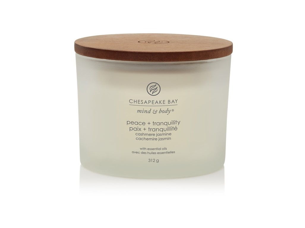 VONNÁ SVÍČKA CHESAPEAKE BAY CANDLE PEACE & TRANQUILITY 3 KNOTY