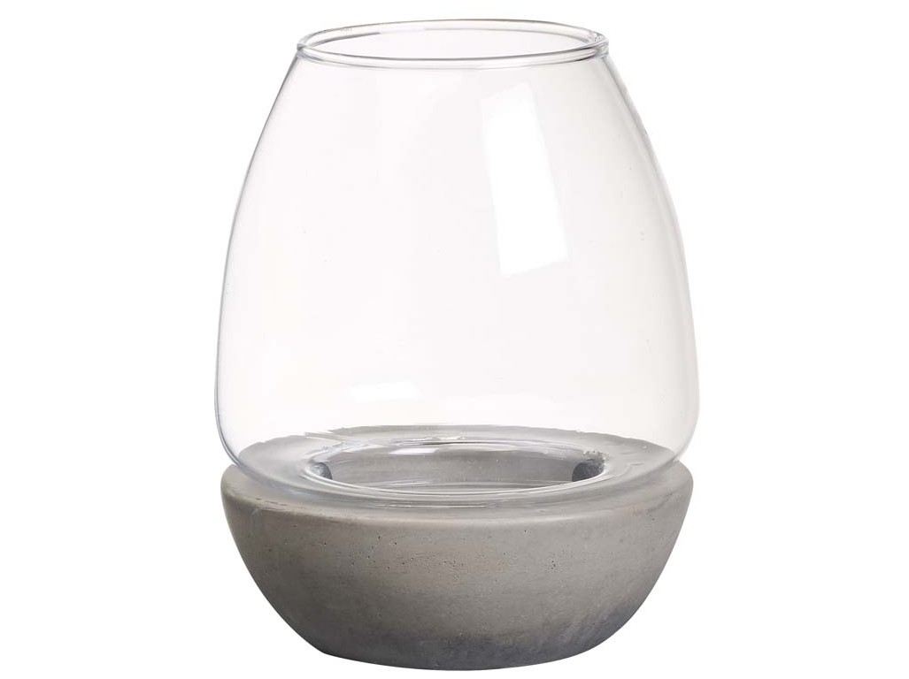 Bolsius Svícen Sparkle light, nerozbitný čirý plast, 100x120mm