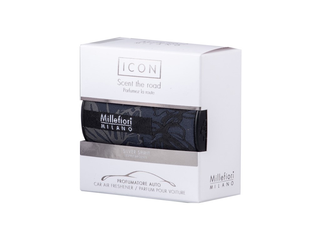 Millefiori Icon Silver Spirit vůně do auta 1 ks