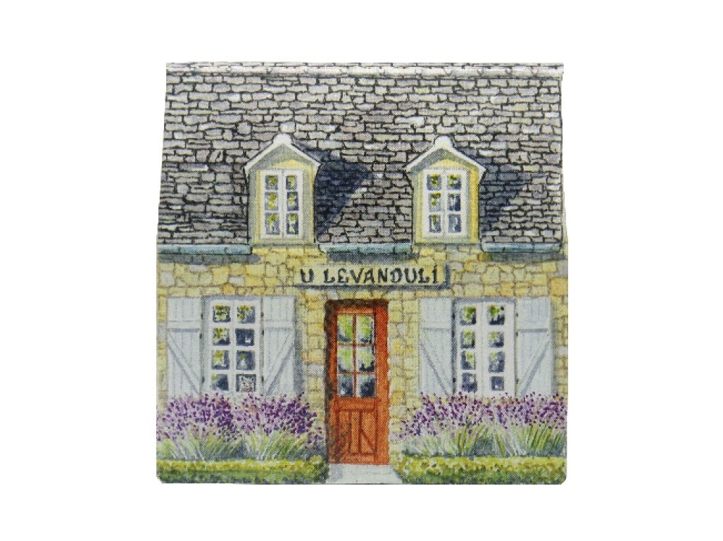 Bohemia Gifts & Cosmetics Domeček Levandule tuhé mýdlo s vůní levandule 80 g