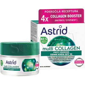 Levně Astrid denní krém 50ml Multi Collagen