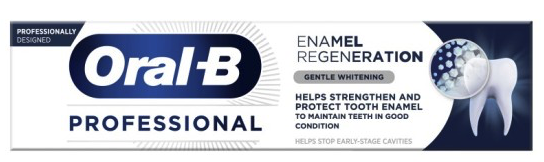 Oral-B zubní pasta 75ml Professional Enamel Regeneration Gentle Whitening