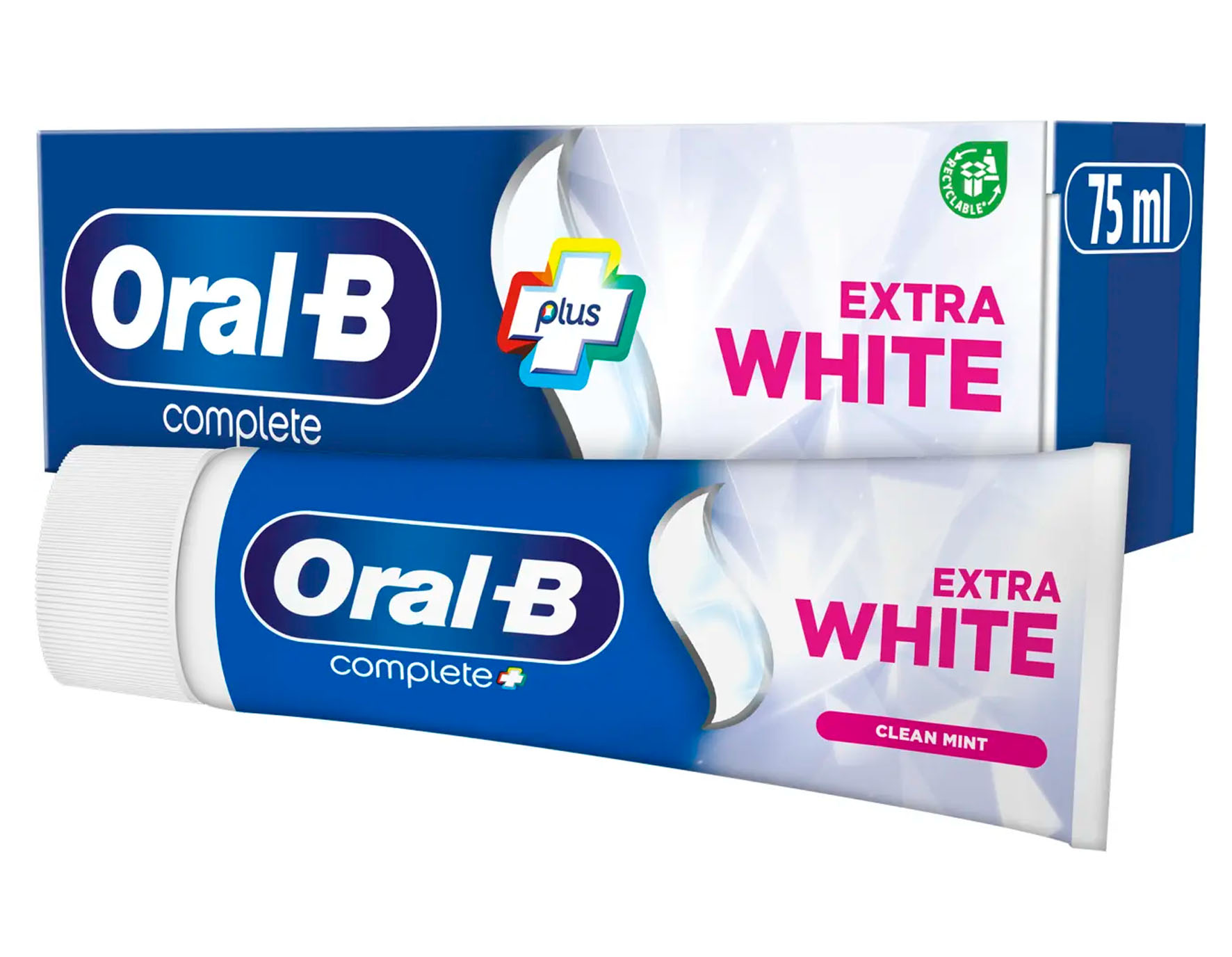 Oral-B zubní pasta 75ml Plus Complete Extra White