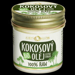 PURITY VISION Raw Bio Kokosový olej 120 ml