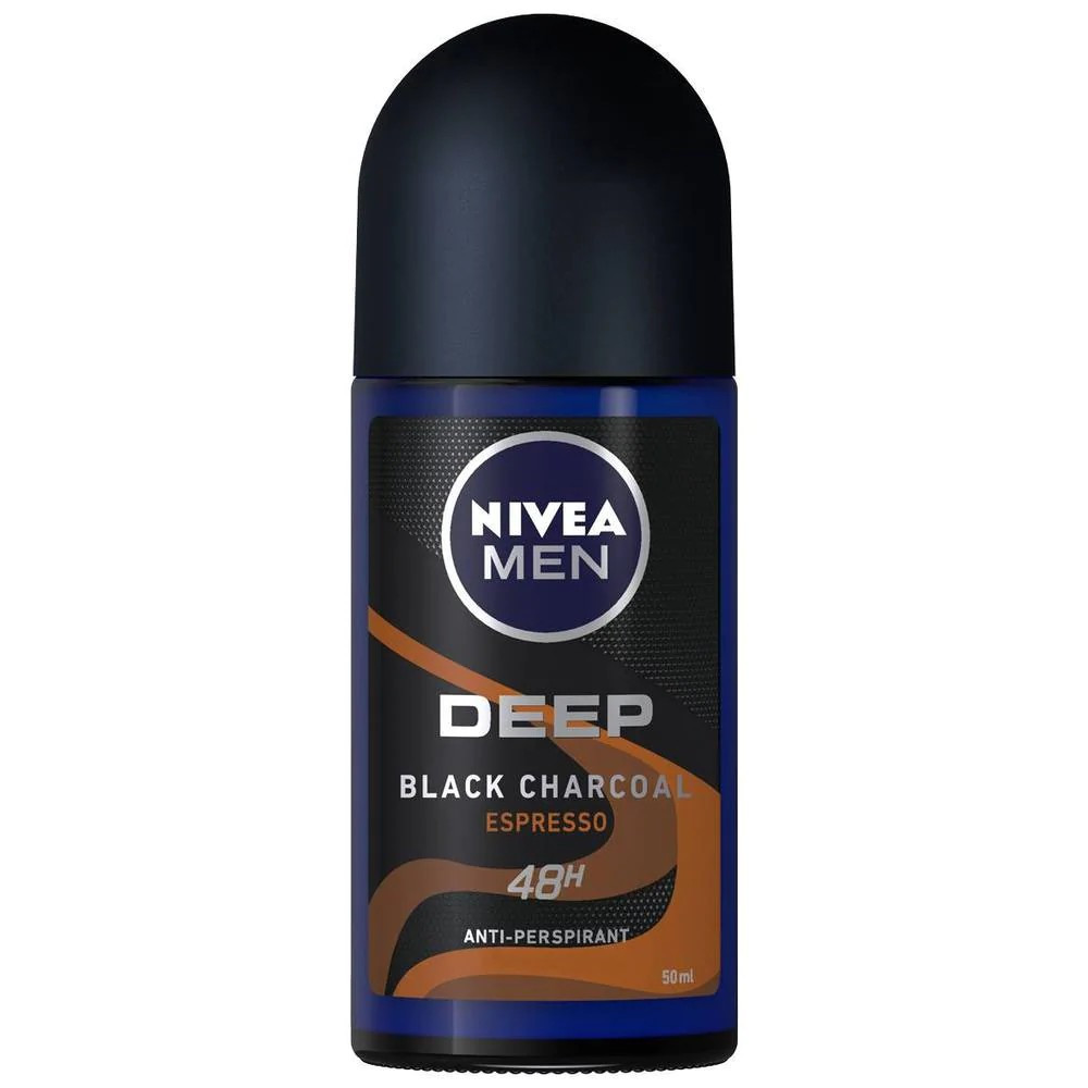 Nivea Roll-on Men 50ml Deep Espresso (Indonesia) Ks