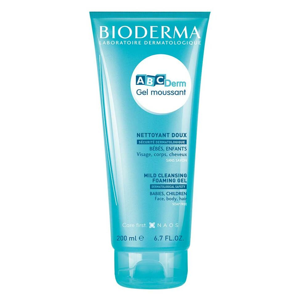 Bioderma ABCDerm Moussant čistící pěnivý gel 200 ml