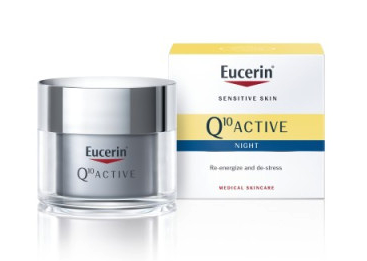 Eucerin Q10 Active regenerační noční krém proti vráskám 50 ml