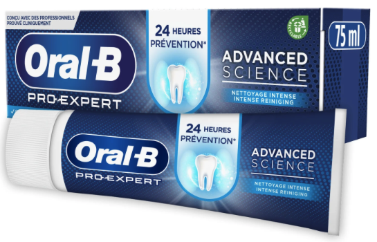 Zubní pasta Oral-B Advanced Science proti tvorbě zubního plaku 75ml