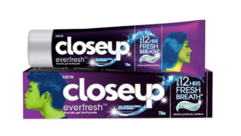 Closeup Everfresh Eucalyptus Freeze zubní pasta 90 g