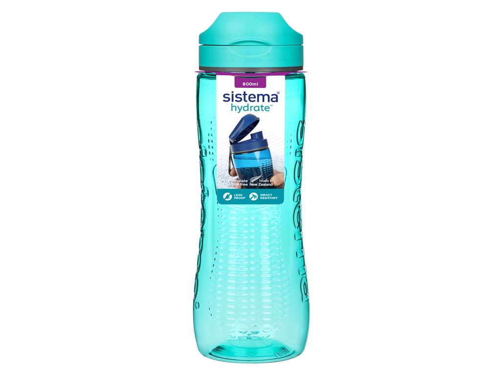 SISTEMA Hydrate Láhev Active Flip Top zelená 800 ml