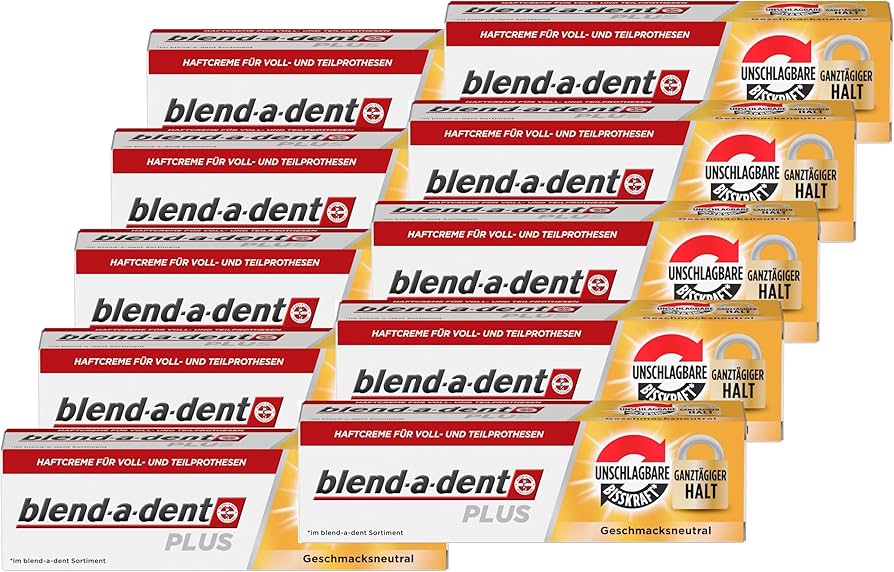 Levně Blend-a-Dent fixační krém Plus 10x40g