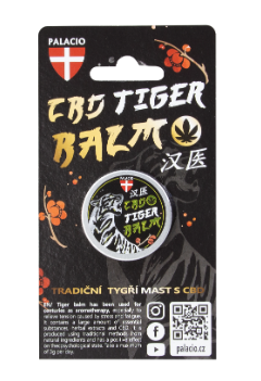 Palacio Tiger - Tradiční tygří mast s CBD, 15g