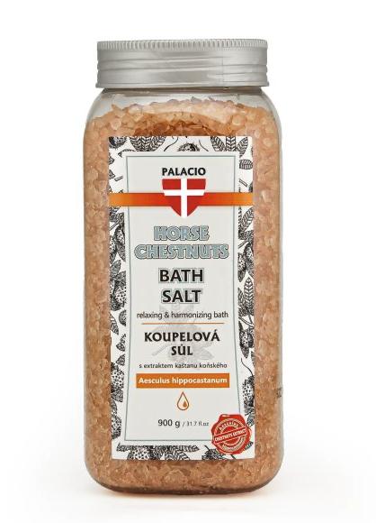 PALACIO Kaštan koňský koupelová sůl, 900 g