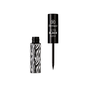 Dermacol Black Sensation Ultra Black tekuté oční linky odstín Black 2.8 ml
