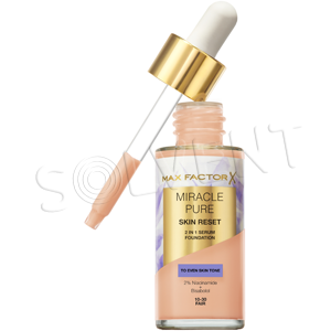 Levně Max Factor make-up a sérum 2v1 Miracle Pure 10-30 Fair 30 ml