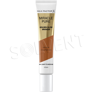 Levně Max Factor Miracle Pure Golden Glow Bronzer rozjasňující krémový bronzer 001 Light-To-Medium 15 ml
