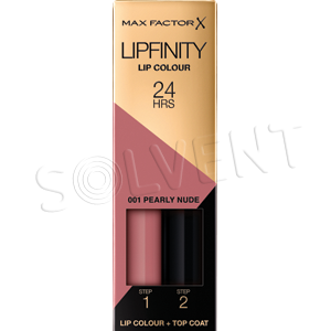 Levně Max Factor Lipfinity rtěnka a lesk 1 Pearly Nude + 1,9 g 2,3 ml