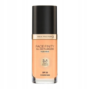 MAX FACTOR Dlouhotrvající make-up Facefinity 3 v 1 Odstín 70W Warm Sand 30 ml