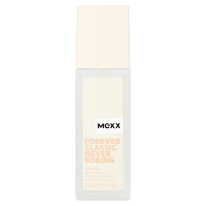 Mexx Forever Classic Never Boring for Her deodorant s rozprašovačem pro ženy 75 ml