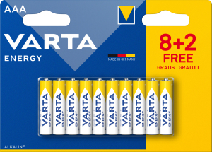 Varta Energy AAA baterie, 82 ks