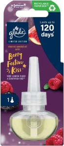 Levně Glade Aromatherapy náplň osvěžovače vzduchu Electric Berry Festive Kiss, 20 ml