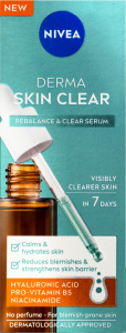 Levně Nivea Sérum Derma Skin Clear Rebalance & Clear 30ml