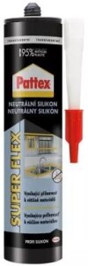 Levně PATTEX Neutrální silikon, transparentní, 280 ml