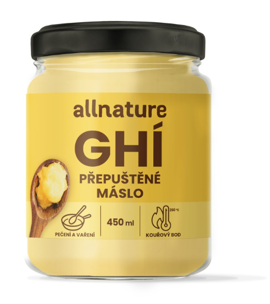 Ghí přepuštěné máslo 450ml